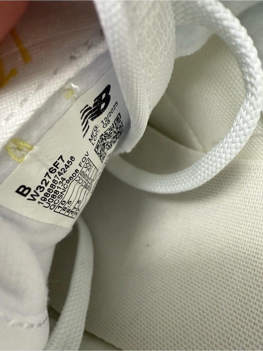 New Balance 327 Sneakers Yellow - Picture 7 of 7